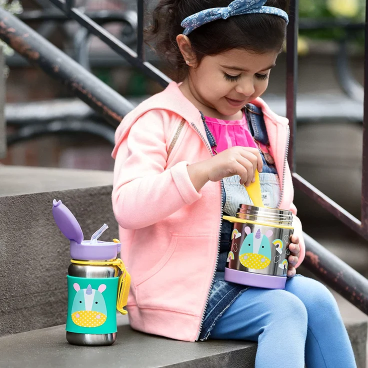 Skip Hop Skip Hop Steel water bottle Unicorn Zoo – Bild 4