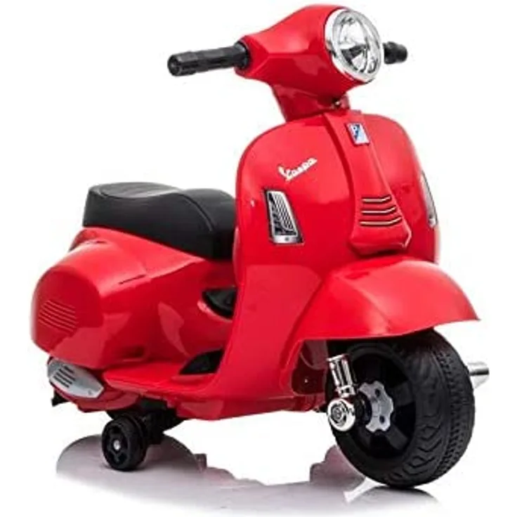 LEANToys Battery Scooter Vespa GTS 300 Mini Red