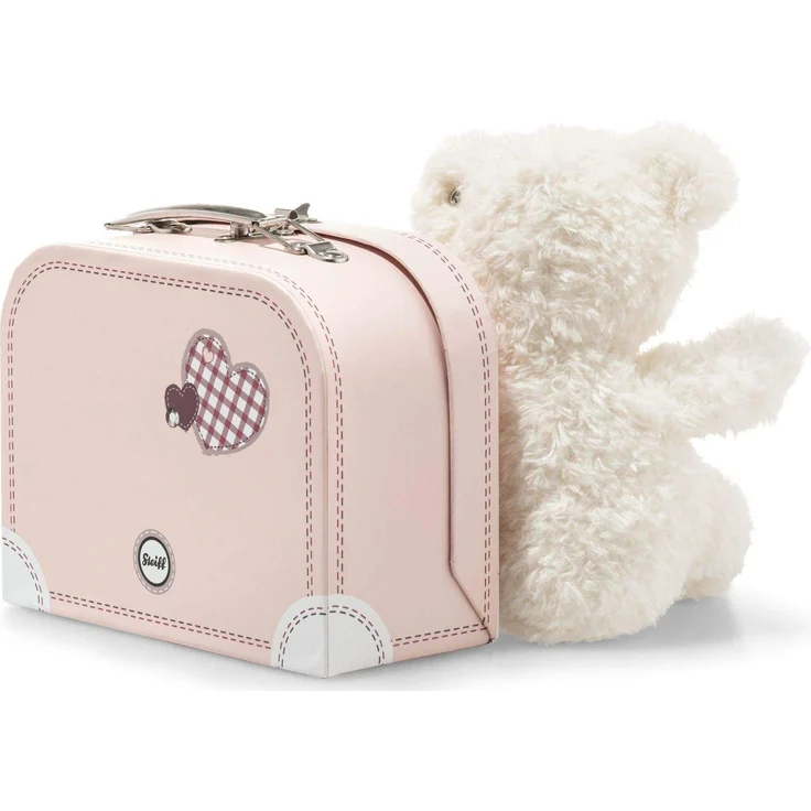 Steiff 111563 Lotte Teddybär im Koffer Plüschtier, Mehrfarbig – Bild 3