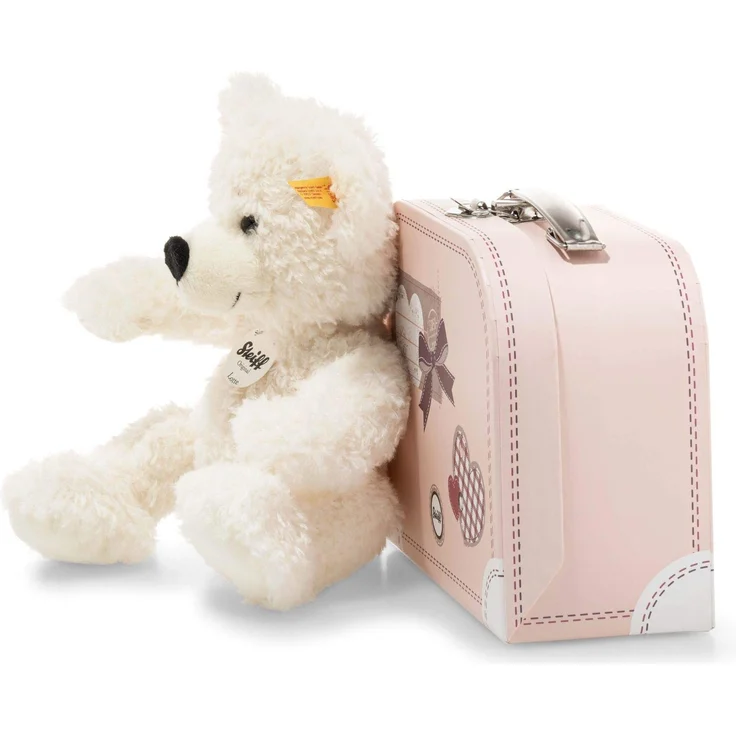 Steiff 111563 Lotte Teddybär im Koffer Plüschtier, Mehrfarbig – Bild 2
