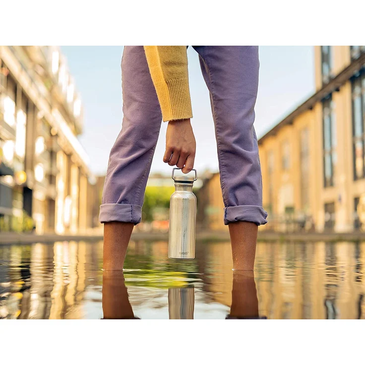 SIGG Original Alu Trinkflasche (0.5 L), schadstofffreie und besonders auslaufsichere Trinkflasche, federleichte Trinkflasche aus Aluminium – Bild 5
