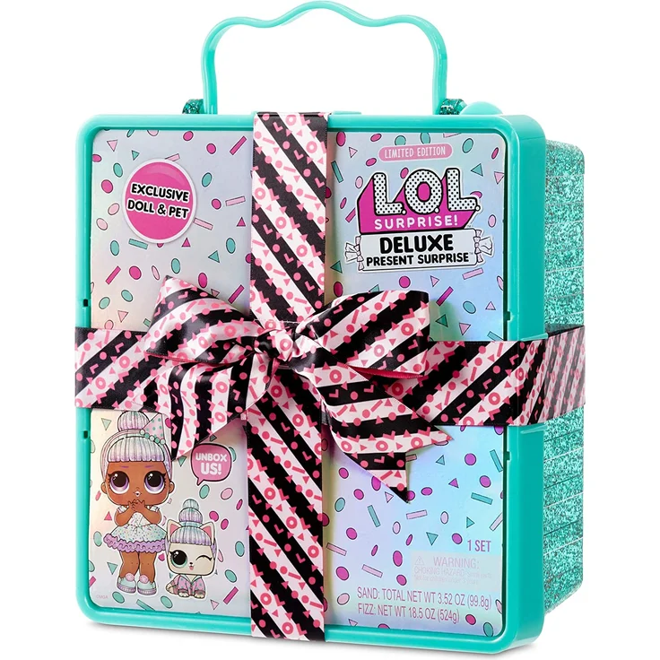 MGA Entertainment L.O.L. Surprise Deluxe Present Surprise - Teal - 1 Spielfigur, zufällige Auswahl - Preisvergleich – Bild 5