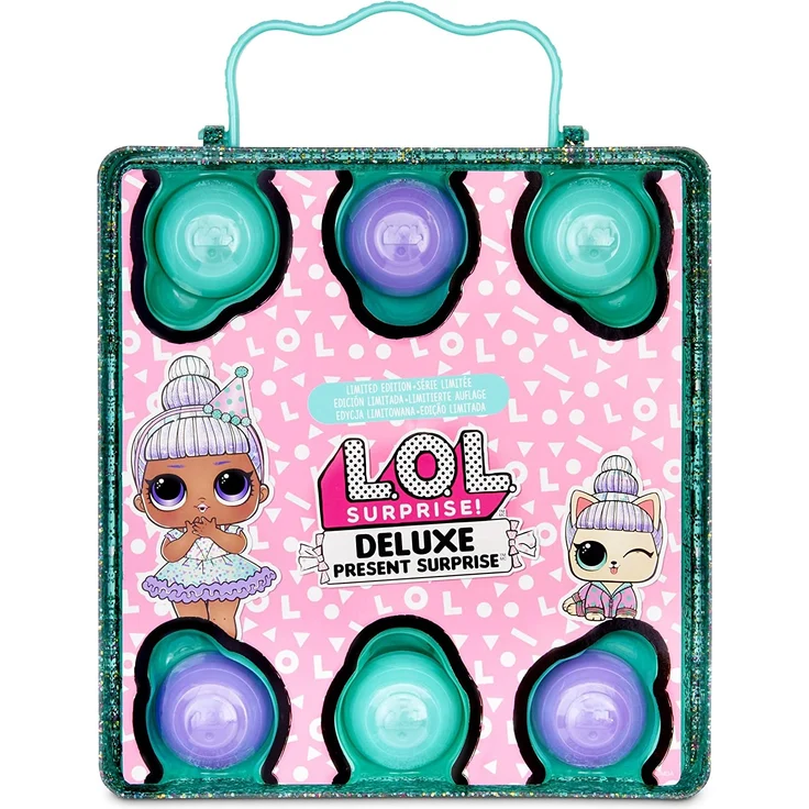 MGA Entertainment L.O.L. Surprise Deluxe Present Surprise - Teal - 1 Spielfigur, zufällige Auswahl - Preisvergleich – Bild 3