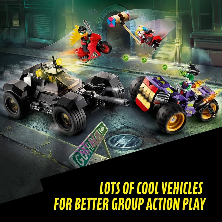 LEGO DC Comics Super Heroes - Jokers Trike Verfolgungsjagd 76159 – Bild 12