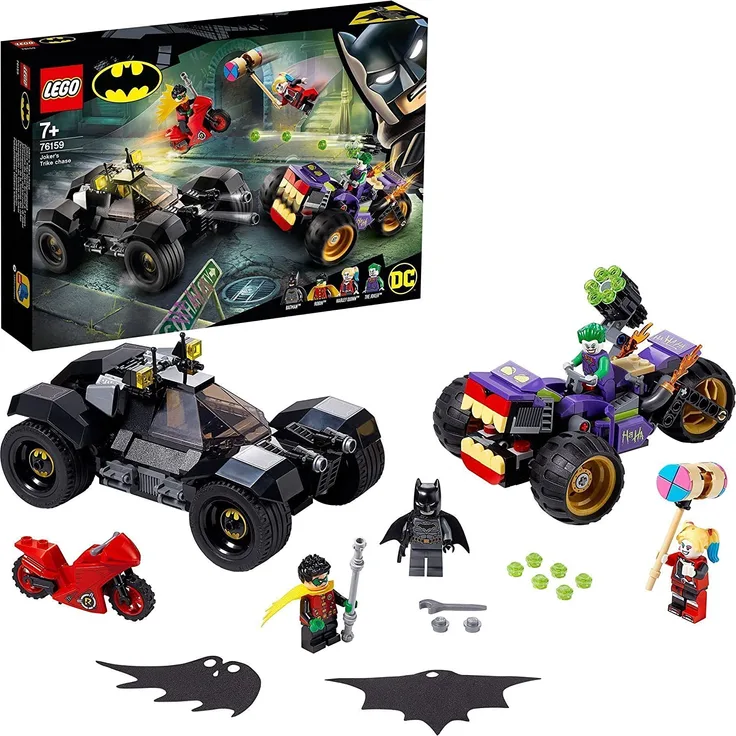 LEGO DC Comics Super Heroes - Jokers Trike Verfolgungsjagd 76159
