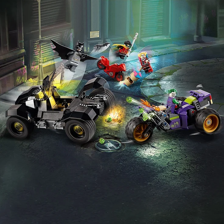LEGO DC Comics Super Heroes - Jokers Trike Verfolgungsjagd 76159 – Bild 7