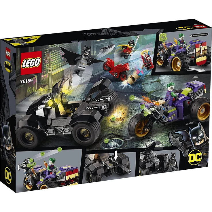 LEGO DC Comics Super Heroes - Jokers Trike Verfolgungsjagd 76159 – Bild 17