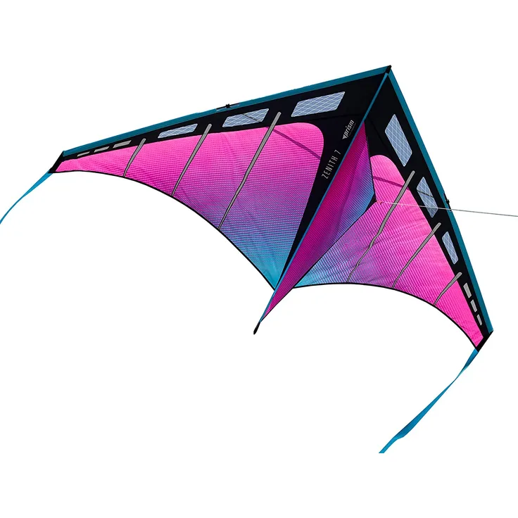 Elliot Prism Zenith 7 Delta Ultraviolet Einleiner-Drachen (1-Leiner) rtf (flugfertig) hellblau/lila/