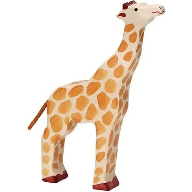 Holztiger Giraffe, Kopf hoch, 80155