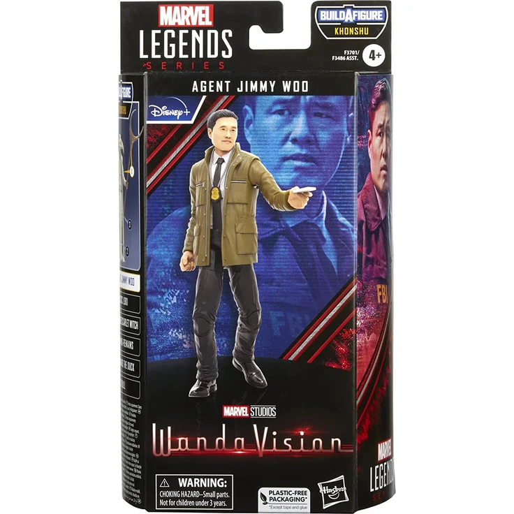 Hasbro Marvel Legends Series Agent Jimmy Woo 15 cm – Bild 2