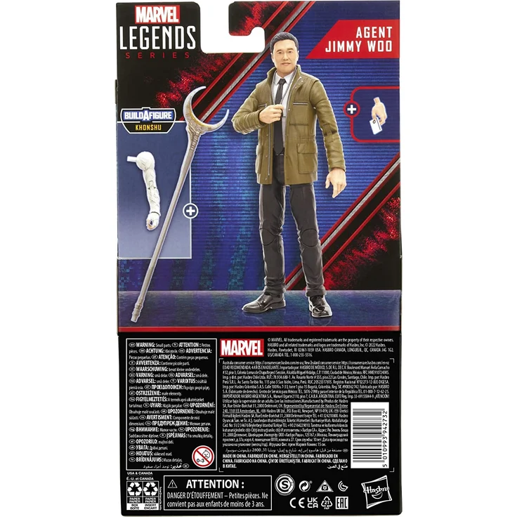 Hasbro Marvel Legends Series Agent Jimmy Woo 15 cm – Bild 3