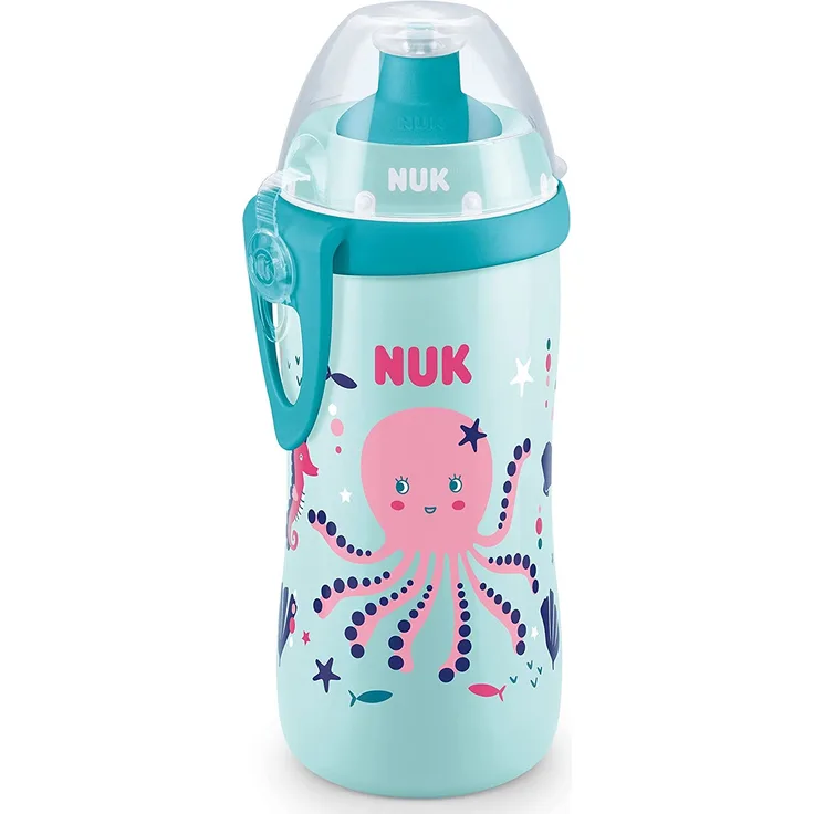 NUK Trinkflasche Junior Cup, Color Change, mint