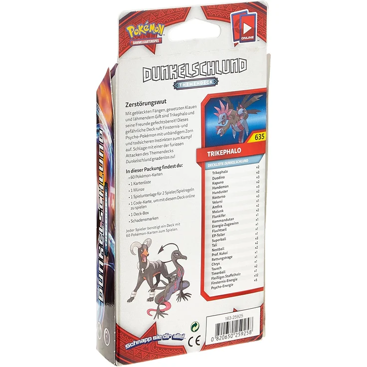 Pokemon 25925 Pokémon Company International Pkm SM04 Themendeck, Sortiert – Bild 2
