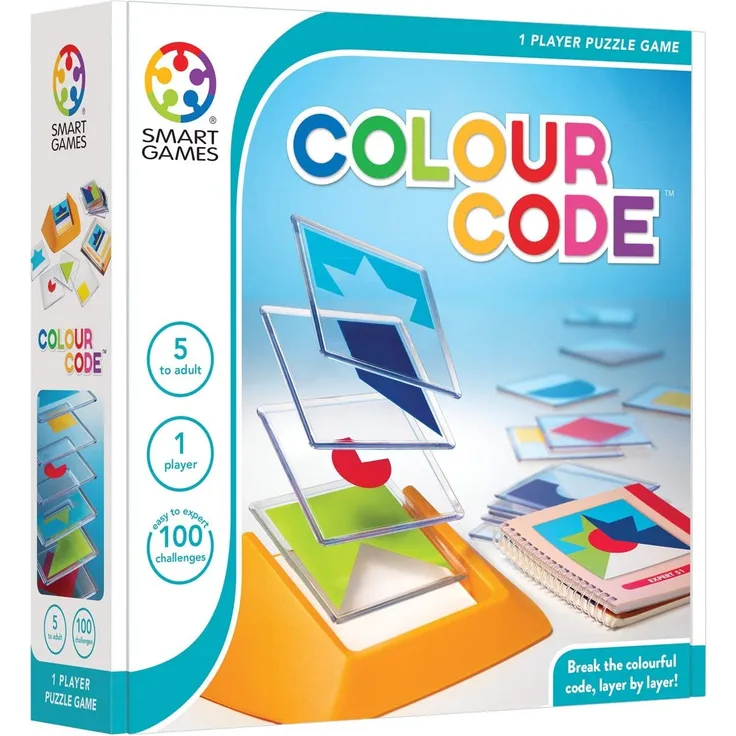 smart games 113467 SG 090-Color Code, Multicolor