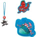 STEP BY STEP Magic Mags Spiegelburg 3-teiliges Zubehör Capt'n Sharky "Leuchtfisch"