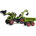 FALK Klasse Bagger inkl. Wagen mit Kipper (808-120)