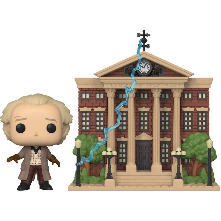 Zurück in die Zukunft - Doc with Clock Tower 15 - Funko Pop! - Vinyl Figur – Bild 1