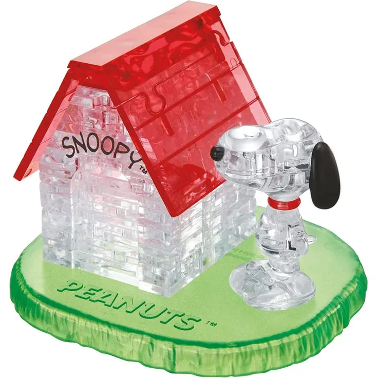 HCM Kinzel GmbH 59133 HCM Kinzel Jeruel 59133-Crystal Puzzle-Snoopy House