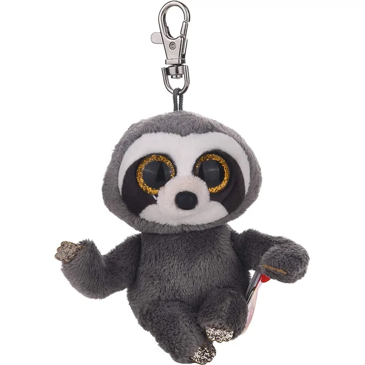 TY Beanie Boo's Clip, "Dangler", Faultier, ca 10 cm.