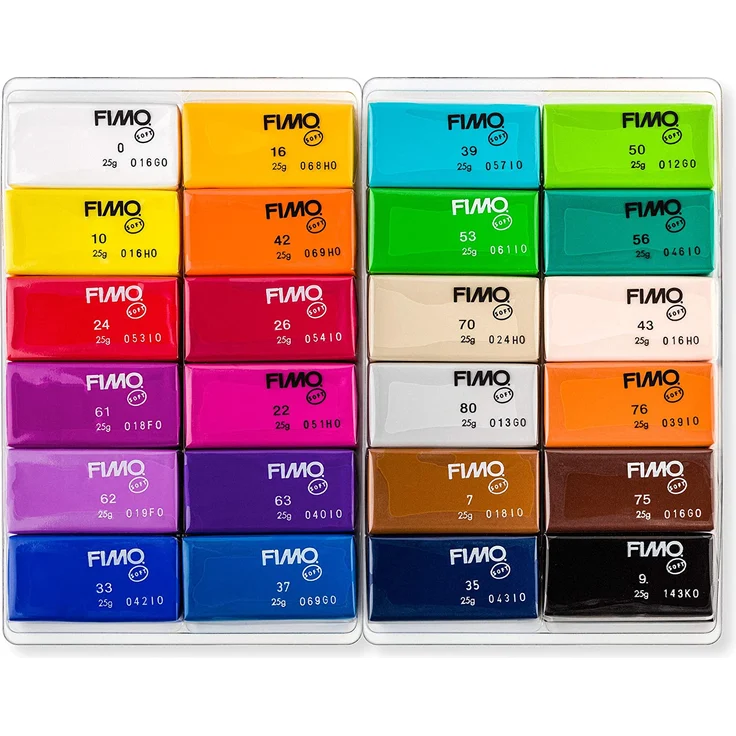 Fimo Soft Colour Pack 24 x 25 g – Bild 2