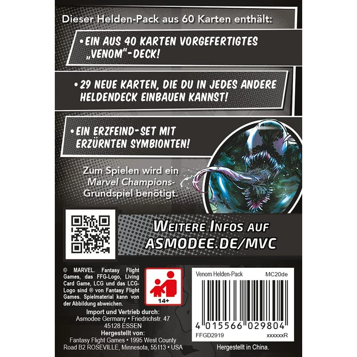 Marvel Champions: Das Kartenspiel – Venom [Helden-Pack] – Bild 2