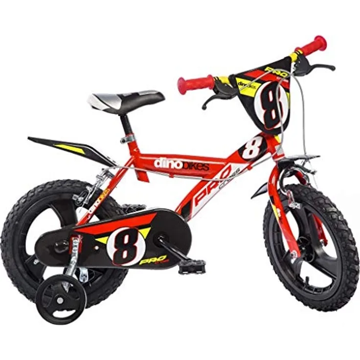 14" Bimbo Jungenfahrrad mit Stützrädern