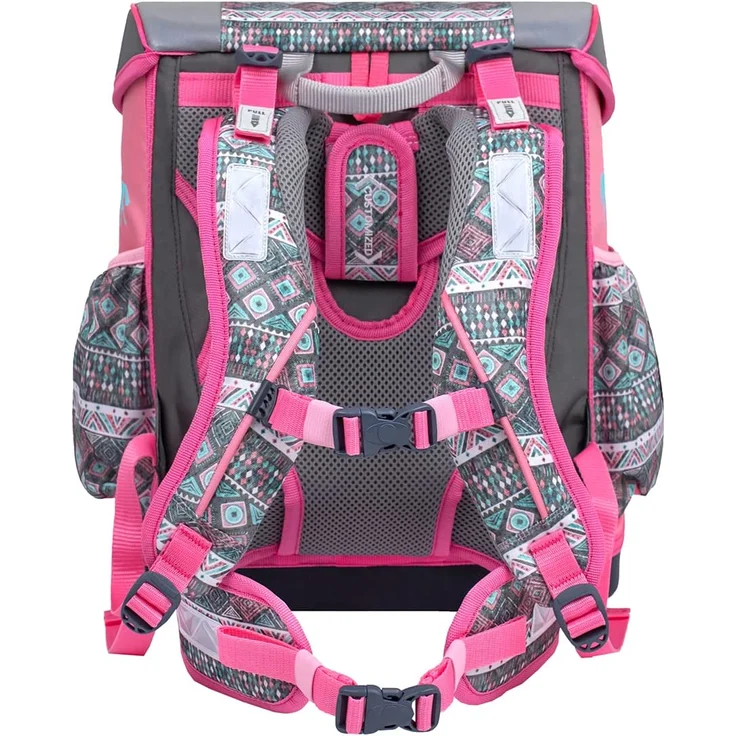 Customize-Me Kätzchen Schulranzen Set 4 tlg. mit Brustgurt + Hüftgurt für Mädchen – Bild 5
