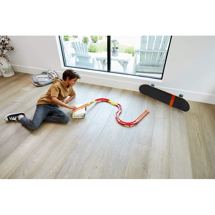 Hot Wheels GLC88 Track Builder Vielseitiges Kurven-Set Zubehörteile, Premium Kurven-Set für dynamische Rennstrecken, inkl. Fahrzeug, Spielzeug ab 6 Jahren - Preisvergleich – Bild 10