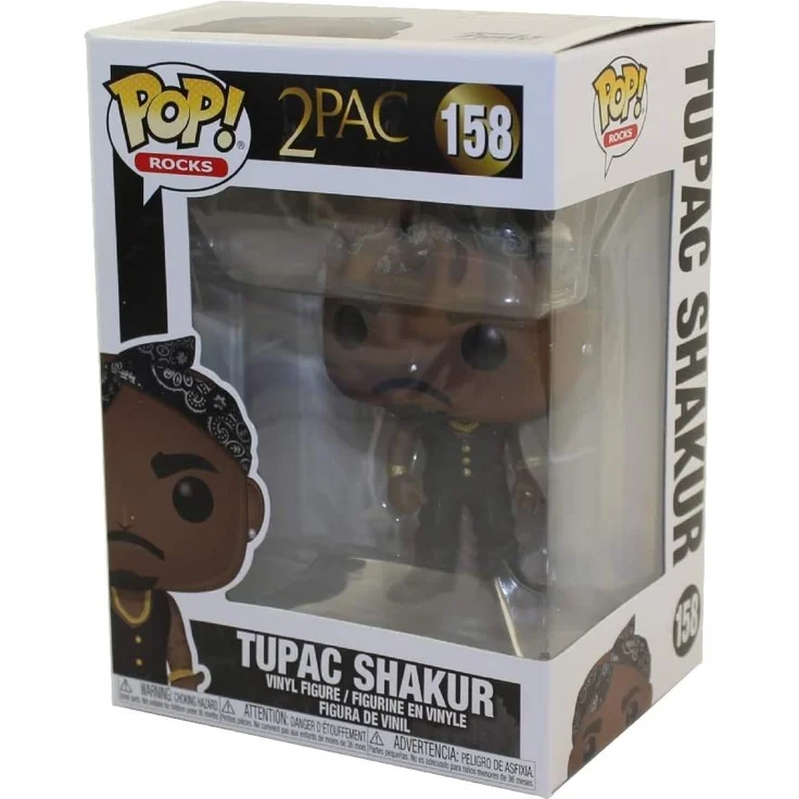 Funko POP Rocks: Tupac - Tupac, Einheitsgröße, Multicolour - Preisvergleich – Bild 4