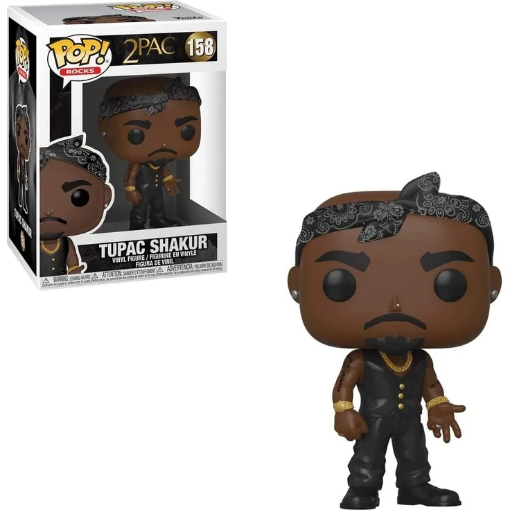 Funko POP Rocks: Tupac - Tupac, Einheitsgröße, Multicolour - Preisvergleich – Bild 2