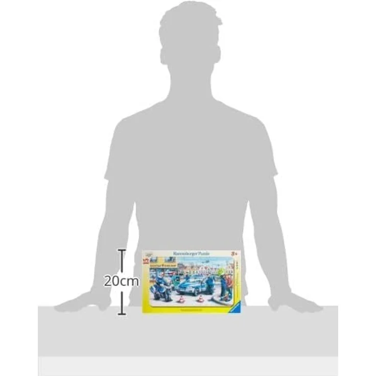 Ravensburger Kinderpuzzle 06037 - Einsatz der Polizei - Rahmenpuzzle – Bild 2