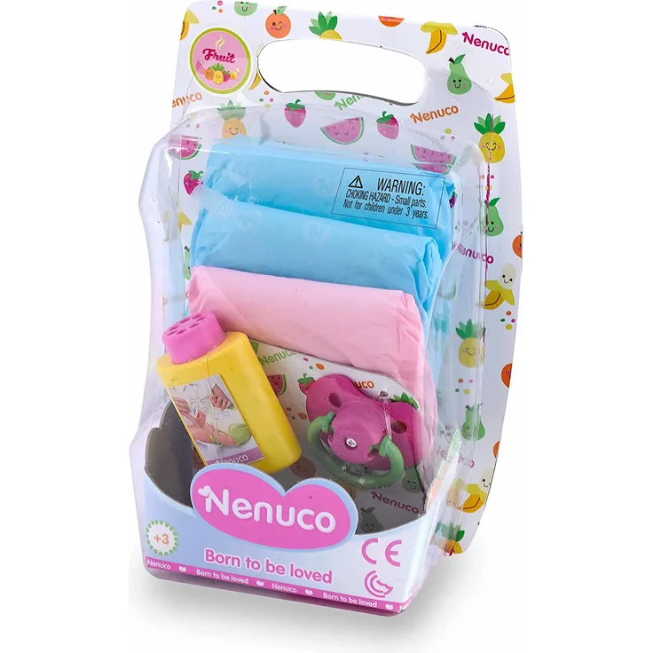 Nenuco ber?hmten 9027 3 St?ck Windeln mit Schnuller und Talk