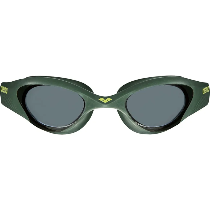 arena Unisex Training Freizeit Schwimmbrille The One (UV-Schutz, Anti-Fog Beschichtung, Harte Gläser), grün (Smoke-Deep Green-Black (560), One Size – Bild 2