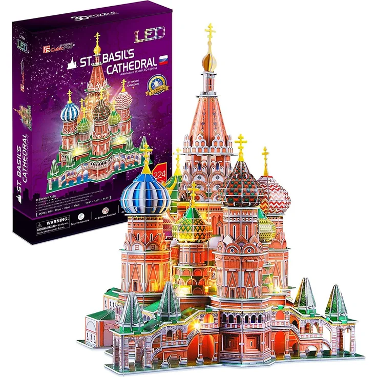 Cubic Fun- 3D-Puzzle San Basilio LED (771L519)