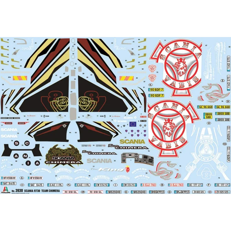 Italeri 3930 1:24 Scania R730 Streamline Chimera – Bild 4