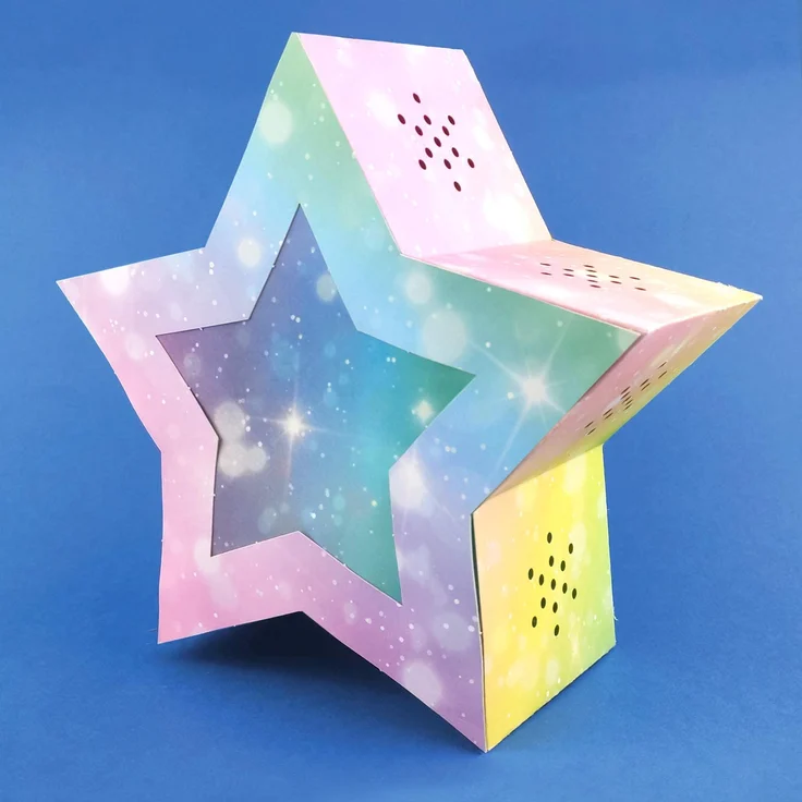 Laternen Bastelset Twinkle Star Feenstaub, 1 Stück – Bild 4
