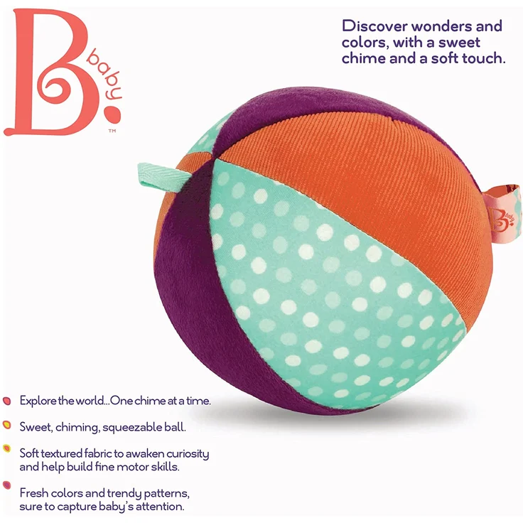 B. toys by Battat BX1566Z B. Fabric Ball Sliced – Bild 6