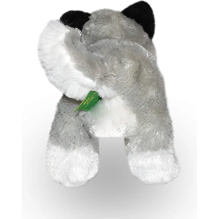 Wild Republic Hug'ems Plüschtier, Kuscheltier, Hund Husky 18cm – Bild 3