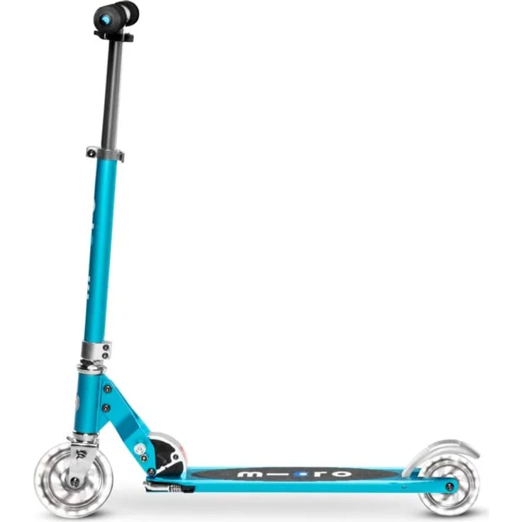 Micro Scooter Sprite mit LED Räder Ocean Blue – Bild 2