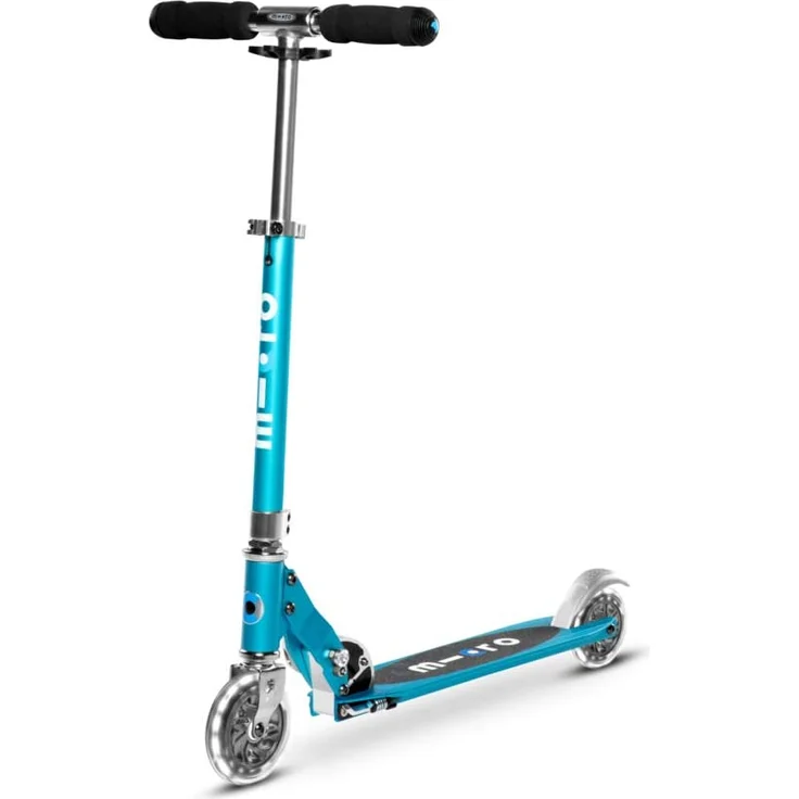 Micro Scooter Sprite mit LED Räder Ocean Blue – Bild 1