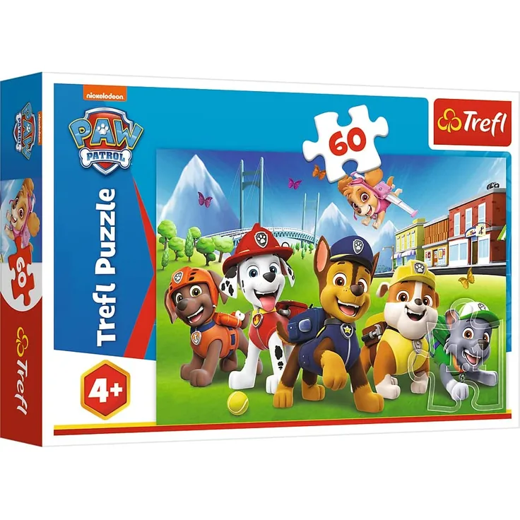 Trefl Puzzle 60 Paw Patrol in the TREFL clearing