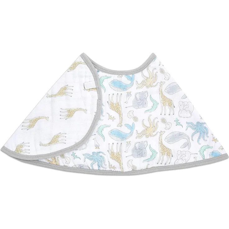 aden + anais™ essentials burpy bip Baumwoll-Musselin-Lätzchen natural history
