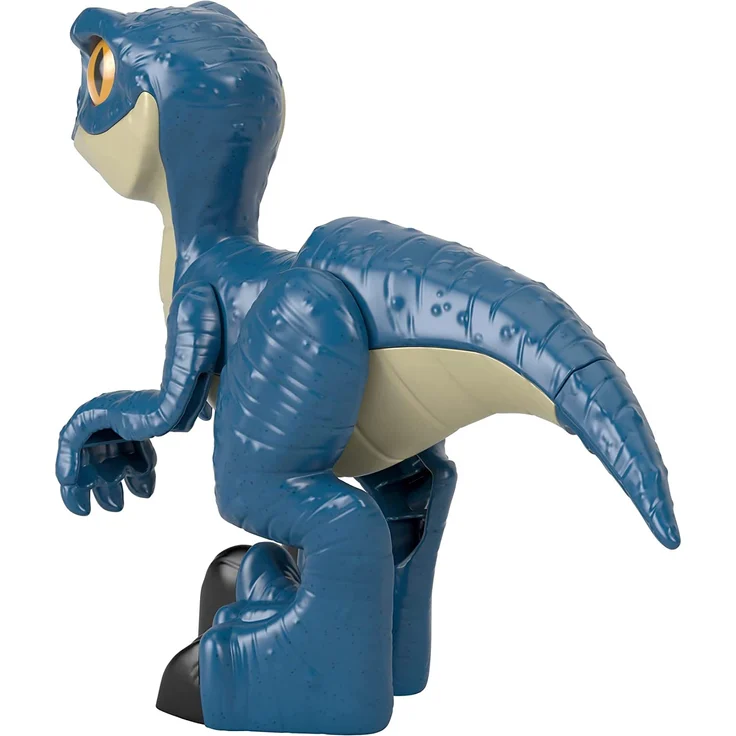 Fisher-Price Imaginext GWP07 - Jurassic World 3 XL Dino Raptor, extragroße Dinosaurierfigur für Vorschulkinder, Dinosaurier Spielzeug von 3 bis 8 Jahren - Preisvergleich – Bild 4