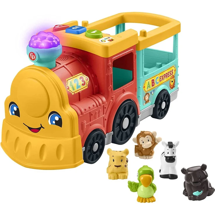 Mattel Fisher-Price Little People Großer ABC Tierfreunde Zug (D) – Bild 1