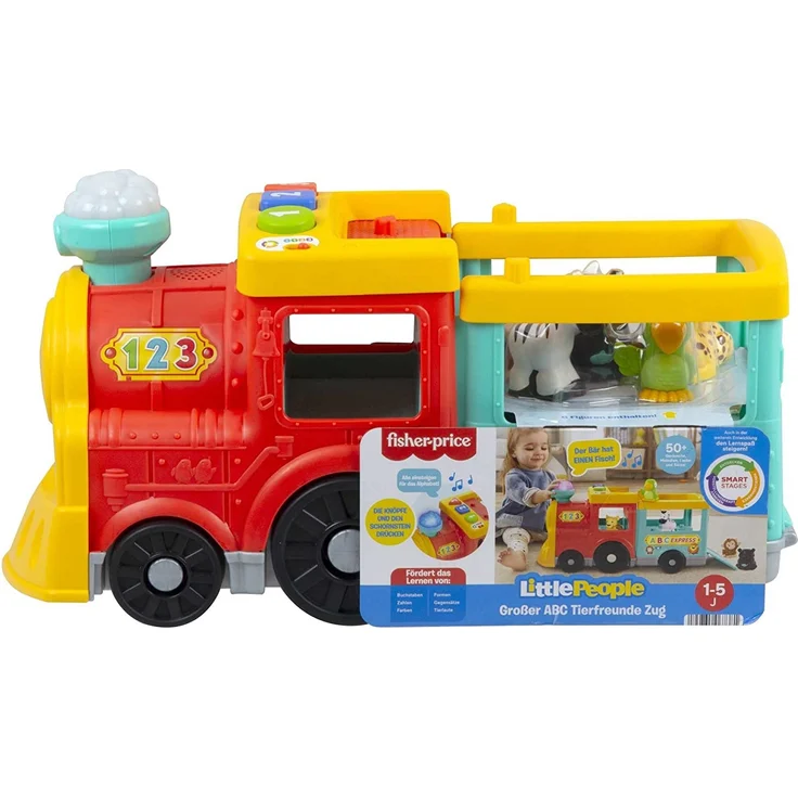 Mattel Fisher-Price Little People Großer ABC Tierfreunde Zug (D) – Bild 6