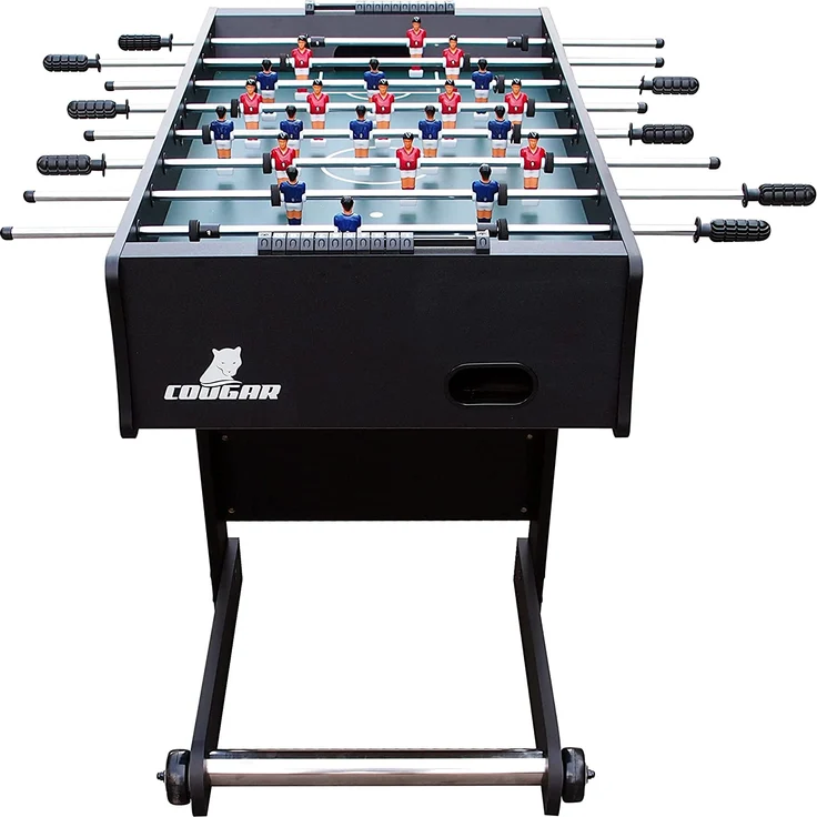 tischfußball 121 x 61 x 81 cm schwarz – Bild 4