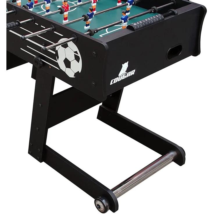 tischfußball 121 x 61 x 81 cm schwarz – Bild 7