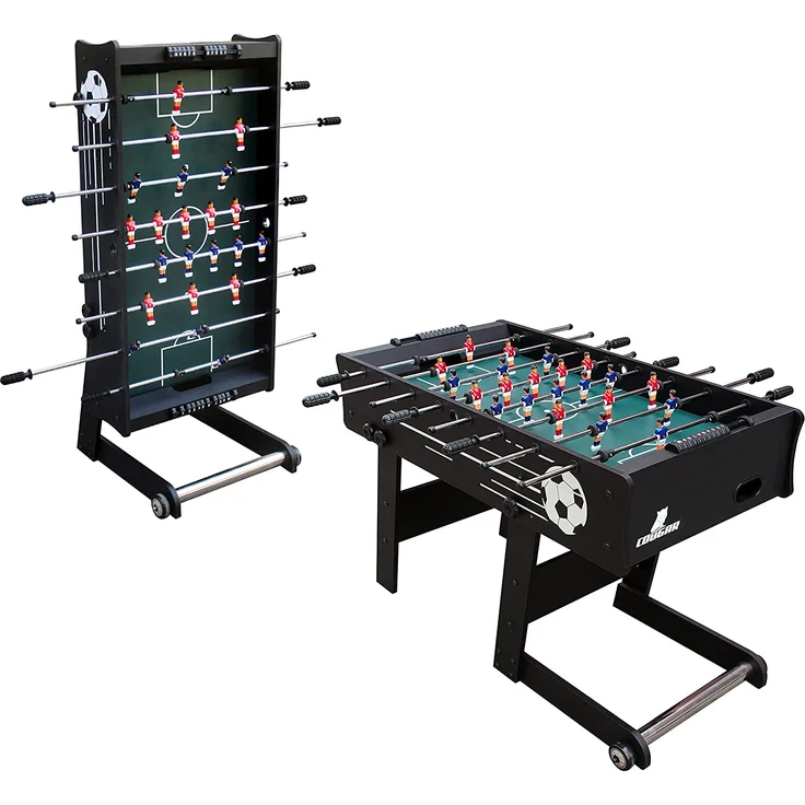 tischfußball 121 x 61 x 81 cm schwarz – Bild 1