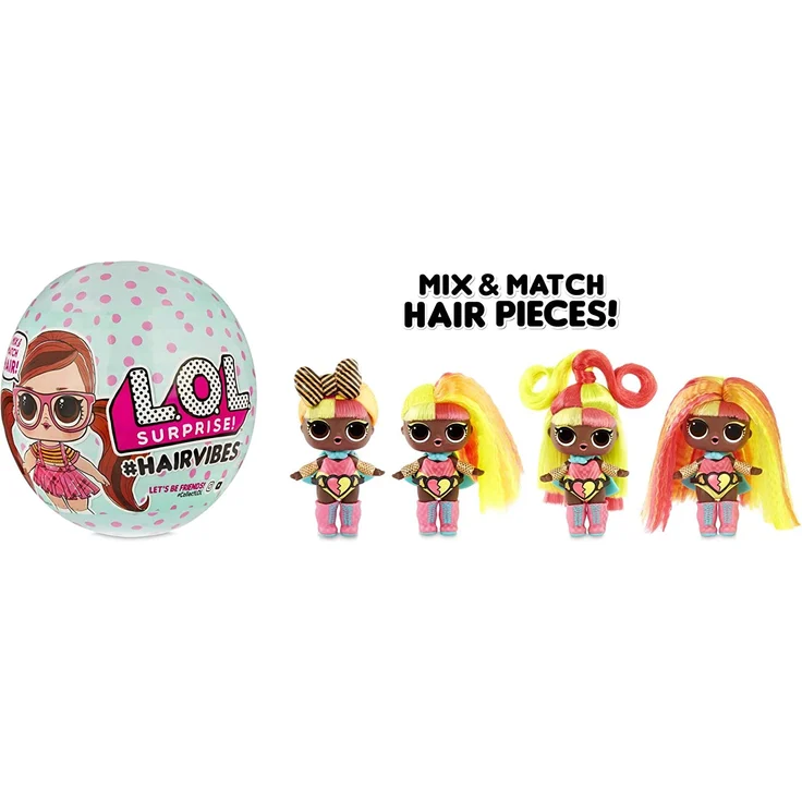 LOL Surprise Sammelpuppen für Mädchen - Mit 15 Überraschungen und verschiedenen Frisuren - #Hairvibes Dolls – Bild 17