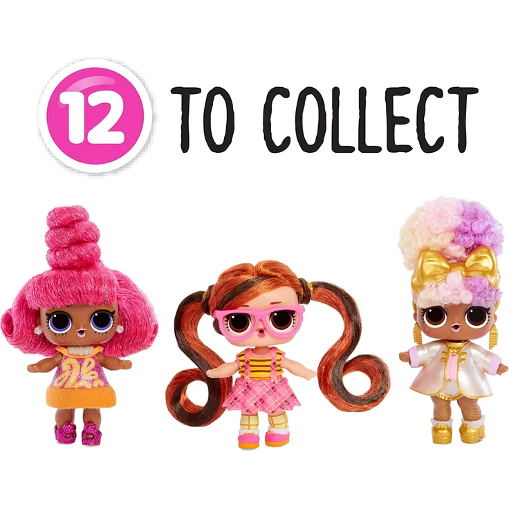 LOL Surprise Sammelpuppen für Mädchen - Mit 15 Überraschungen und verschiedenen Frisuren - #Hairvibes Dolls – Bild 3